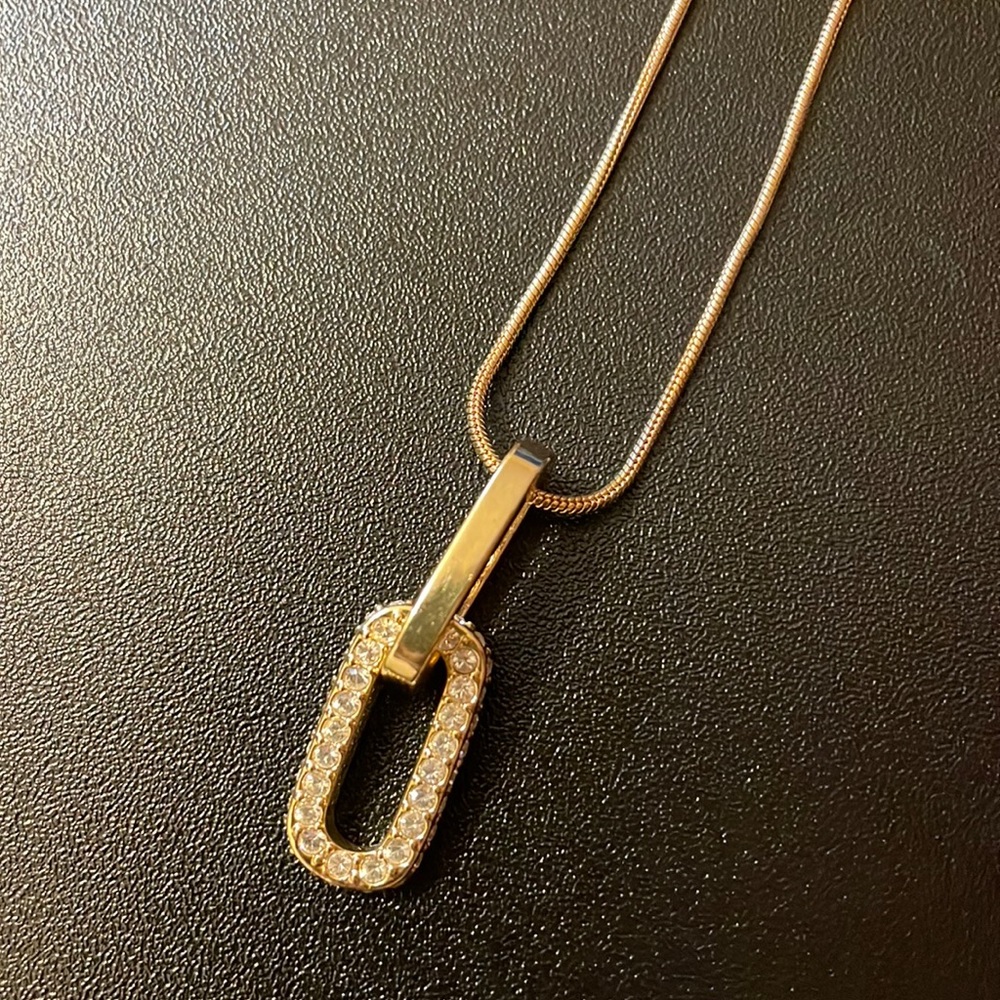 Swarovski Time Necklace